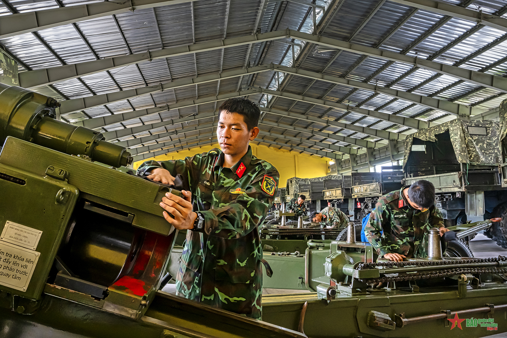 Ngày kỹ thuật ở Lữ đoàn 434 - Quân đoàn 4